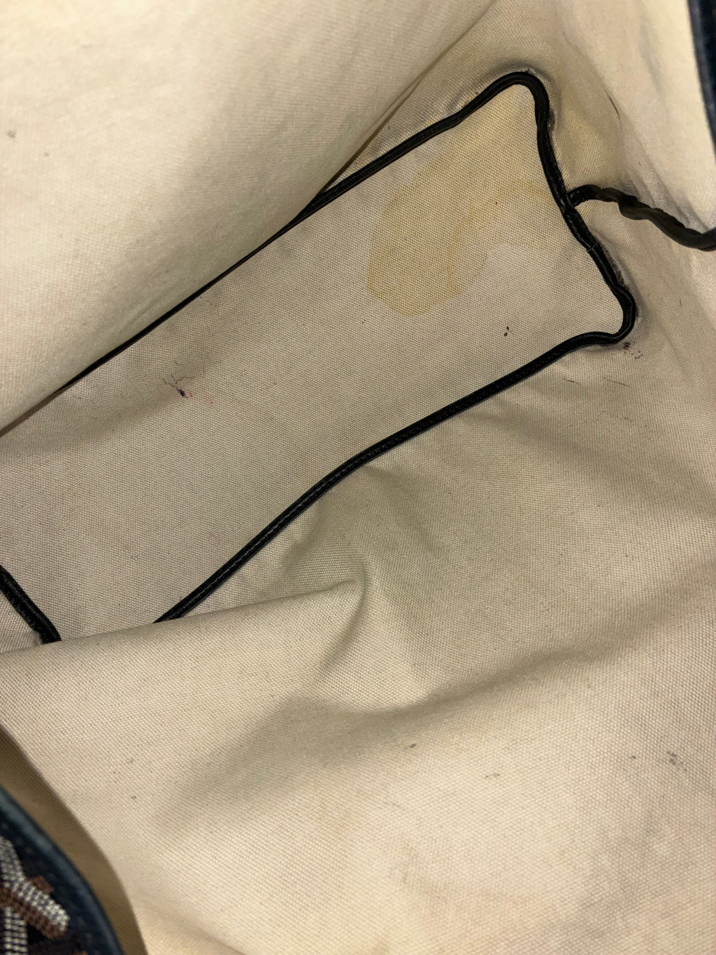 Black Goyard St. Louis Bag