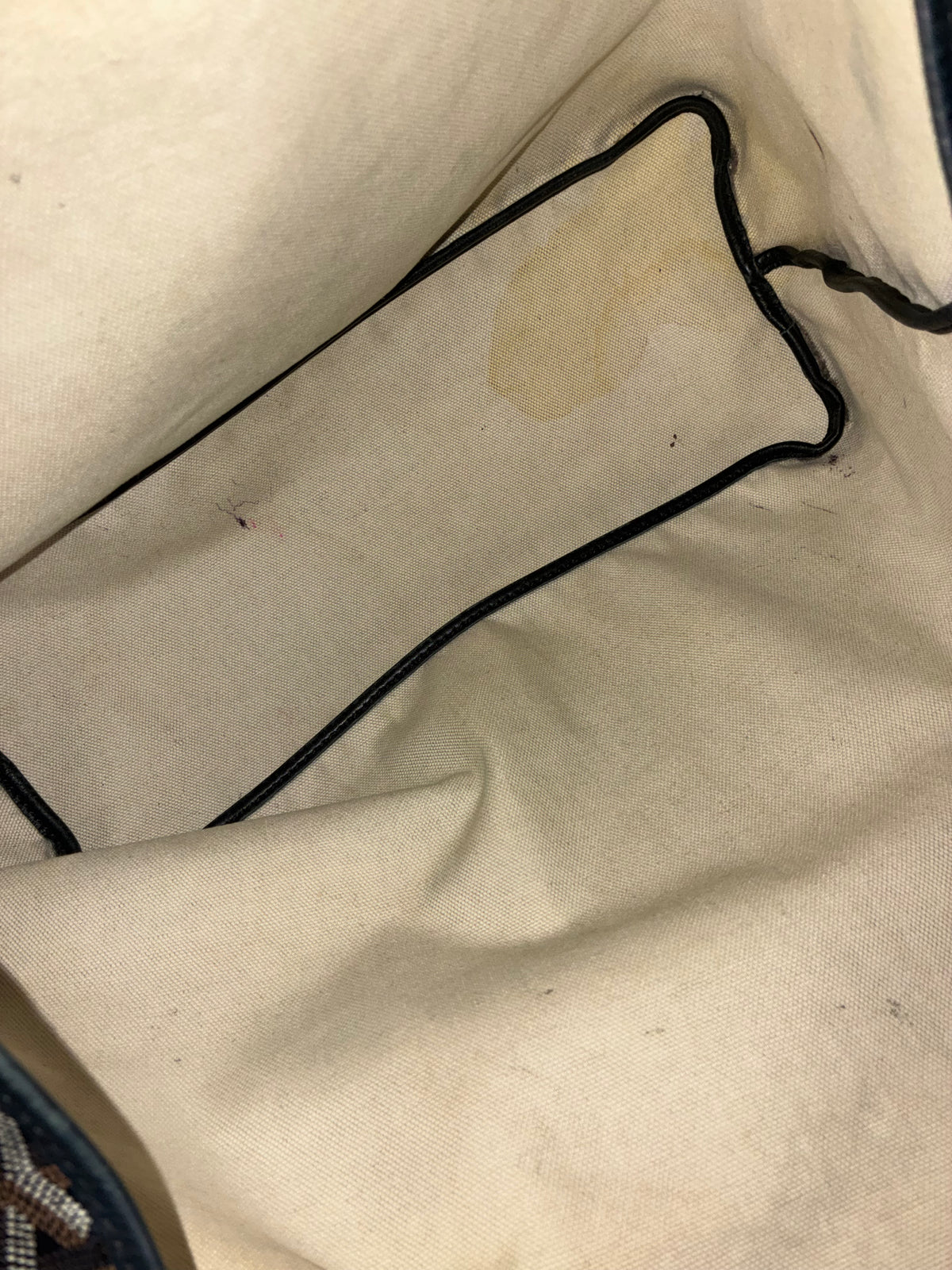 Black Goyard St. Louis Bag