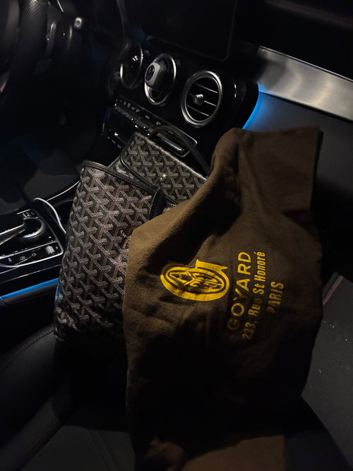 Black Goyard St. Louis Bag