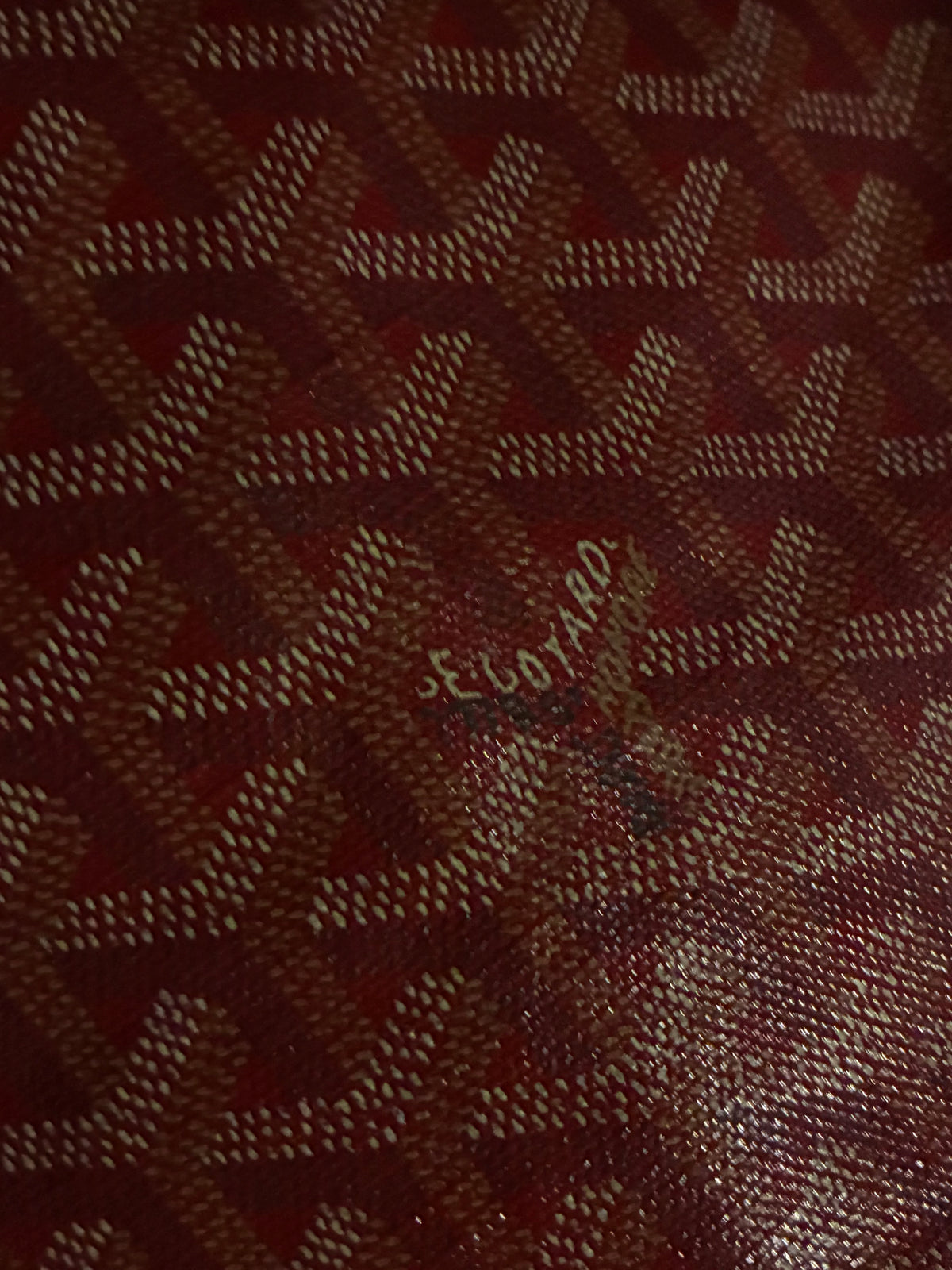 Red Goyard St. Louis Bag (GM)