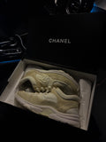 Chanel White Beige Sneakers
