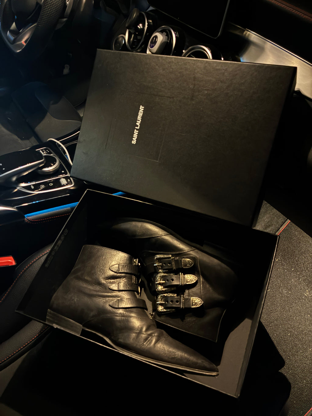 Saint Laurent Goth Boots
