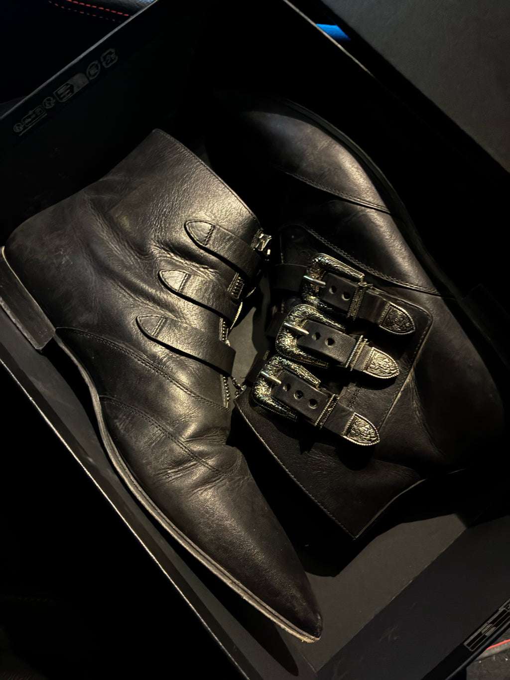 Saint Laurent Goth Boots