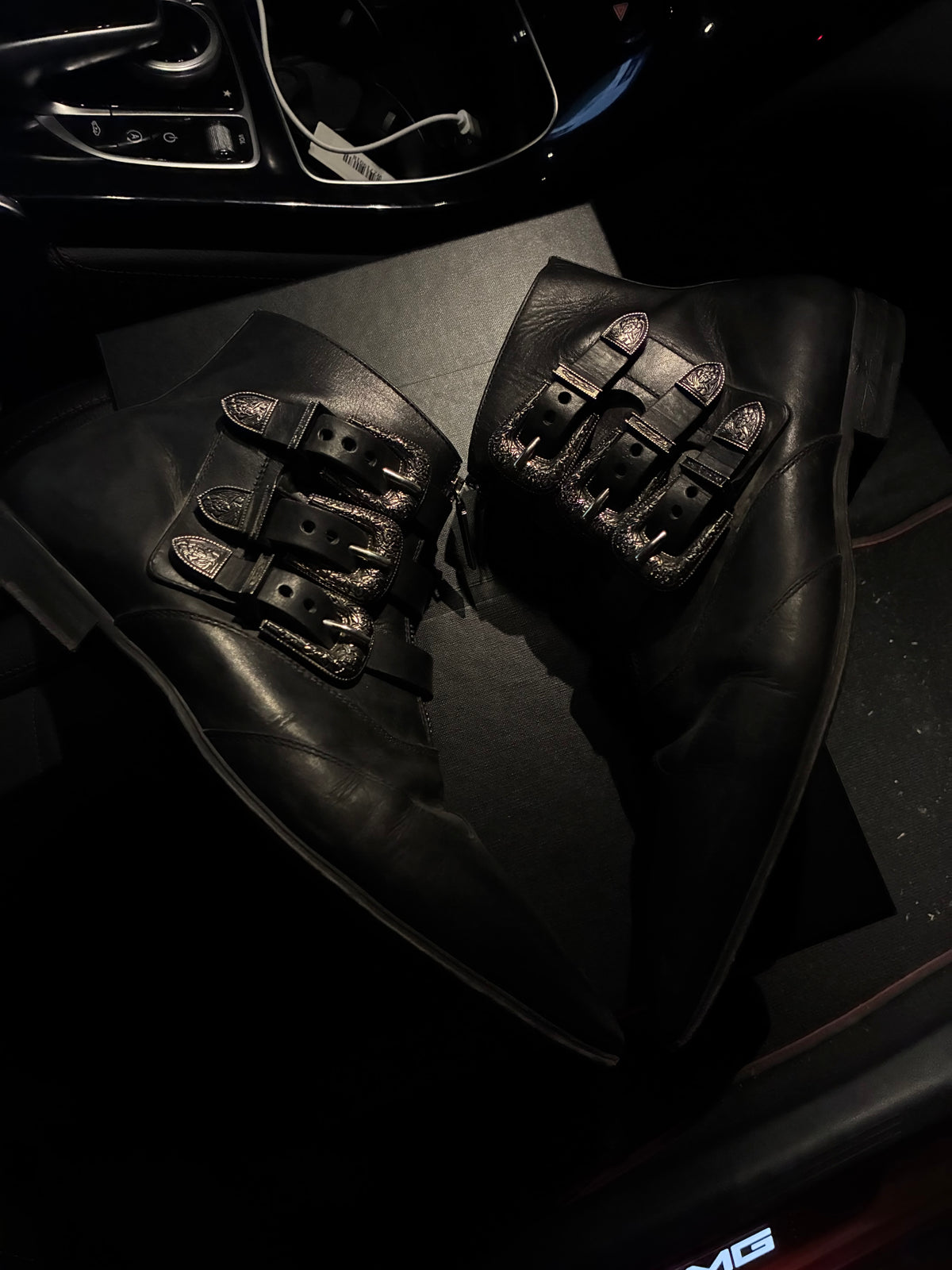 Saint Laurent Goth Boots