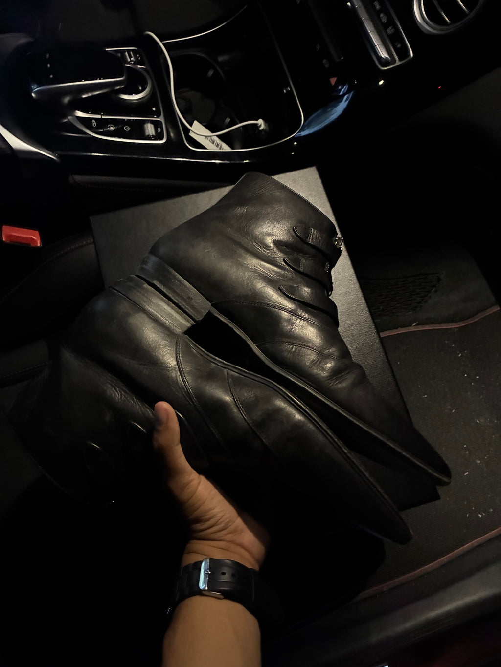 Saint Laurent Goth Boots